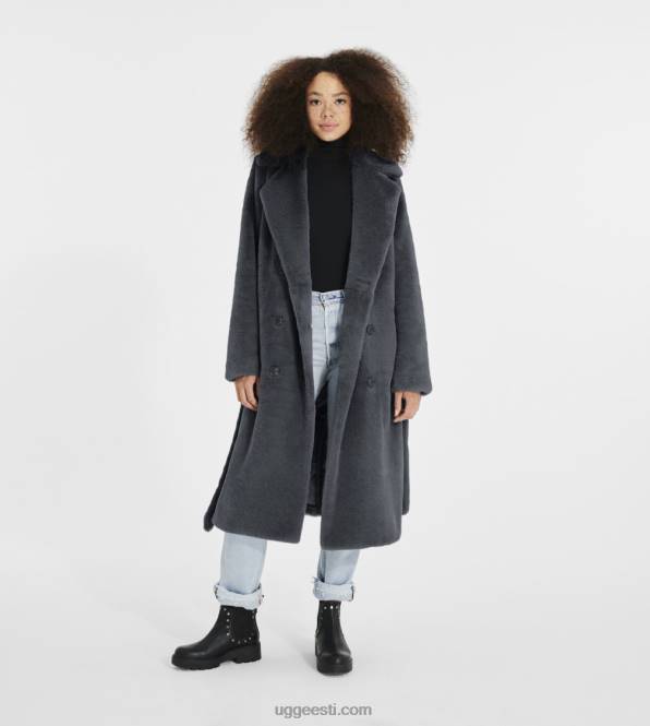 UGG naised lucinda pikk kunstkarusnahast mantel PHPB1189 tsüklon