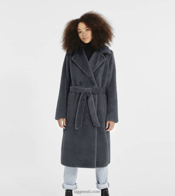 UGG naised lucinda pikk kunstkarusnahast mantel PHPB1189 tsüklon