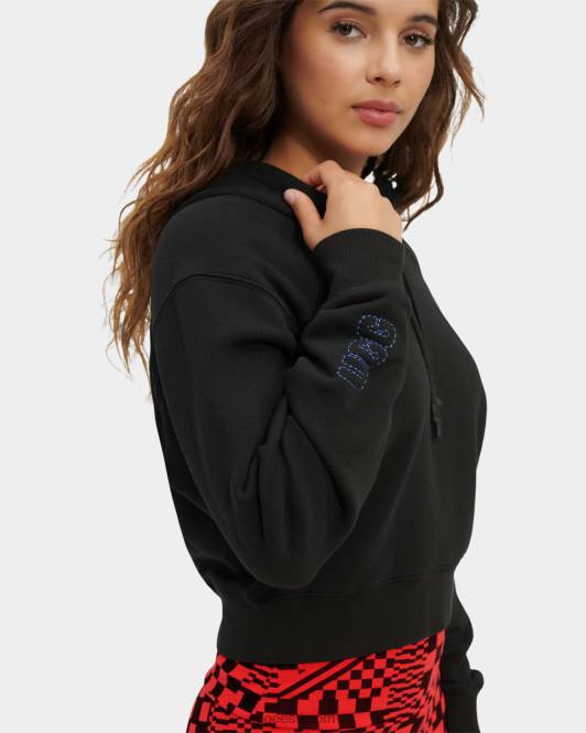 UGG naised Mallory kärbitud kapuuts PHPB999 must