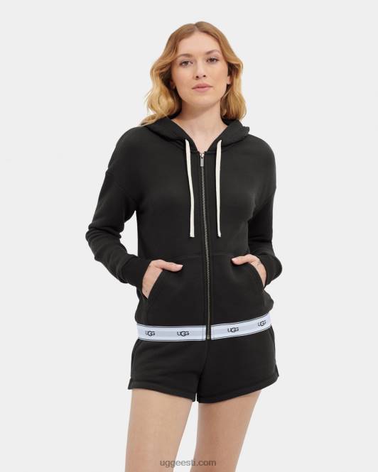 UGG naised Sena lukuga kapuuts PHPB111 must