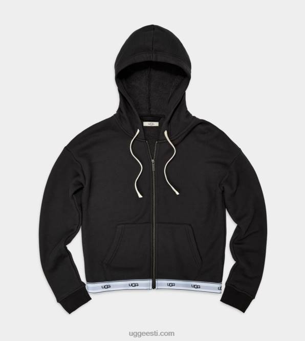 UGG naised Sena lukuga kapuuts PHPB111 must