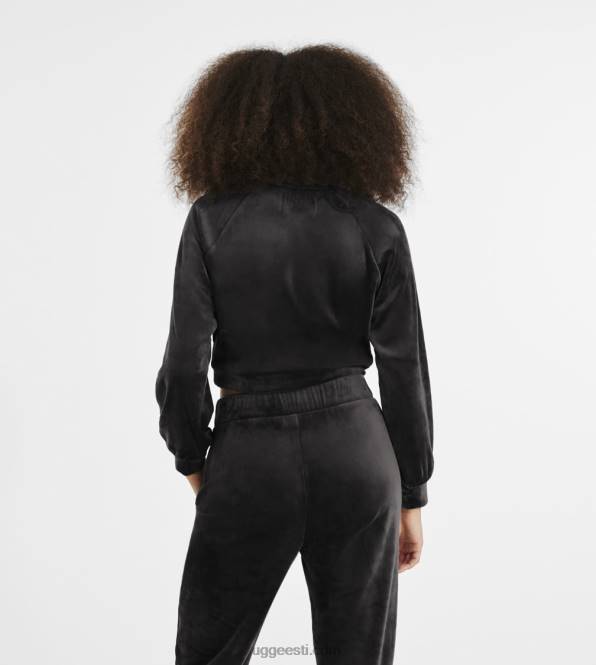 UGG naised beckneri kärbitud dressipluus PHPB107 süsi