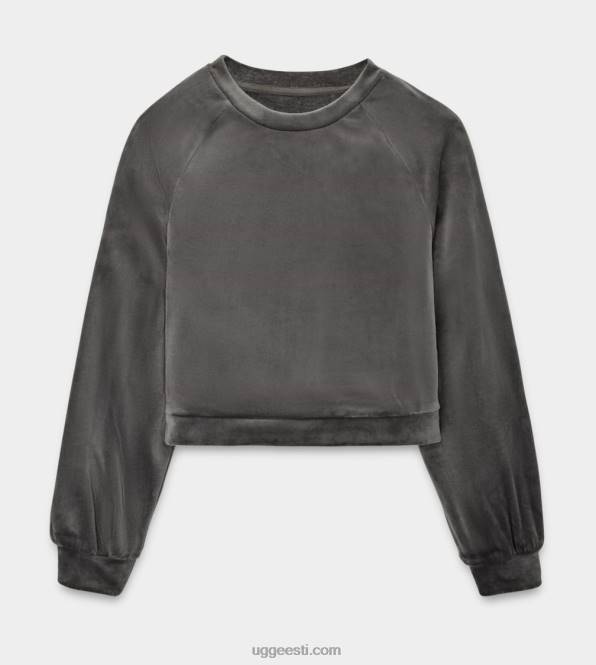 UGG naised beckneri kärbitud dressipluus PHPB107 süsi