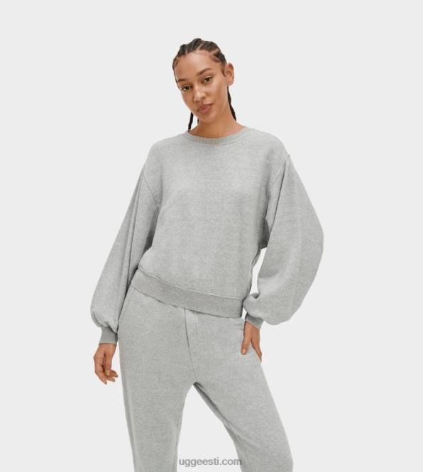UGG naised brook balloon sleeve crewneck PHPB1361 hall kanarbik