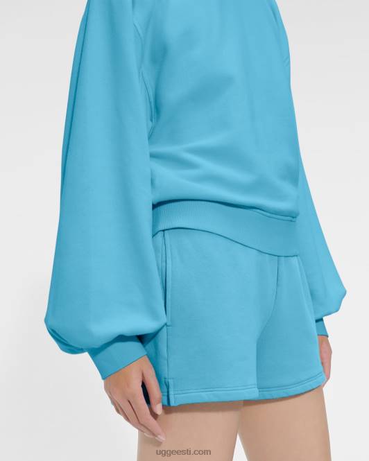UGG naised brook balloon sleeve crewneck PHPB1363 bahama sinine
