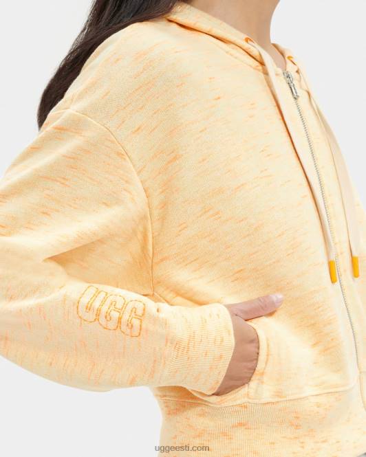 UGG naised camari hoodie melange PHPB1141 kollane neoonmelange
