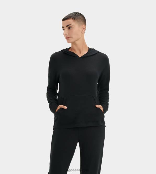 UGG naised elettra kapuuts PHPB1331 must