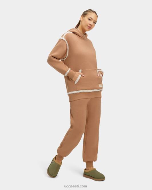 UGG naised joanne liimitud fliisist kapuuts PHPB2282 kanarbiku kaamel