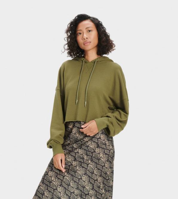 UGG naised keira kärbitud kapuuts PHPB1293 metsik oliiv