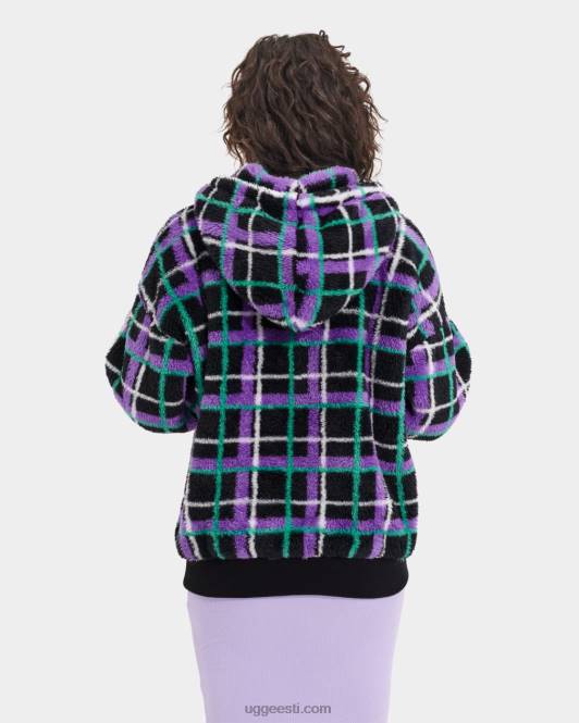 UGG naised loyra sherpa kapuuts PHPB1284 rannakarbi ruuduline punk