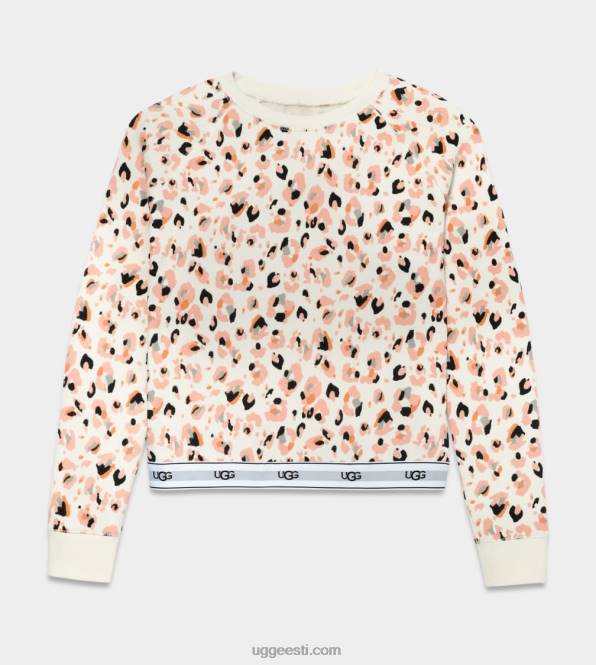 UGG naised nena crewneck PHPB2076 kreemiga värvitud leopard