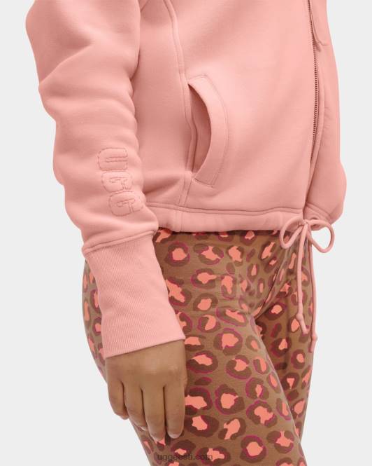 UGG naised oaklynn tõmblukuga kapuuts PHPB102 roosa opaal