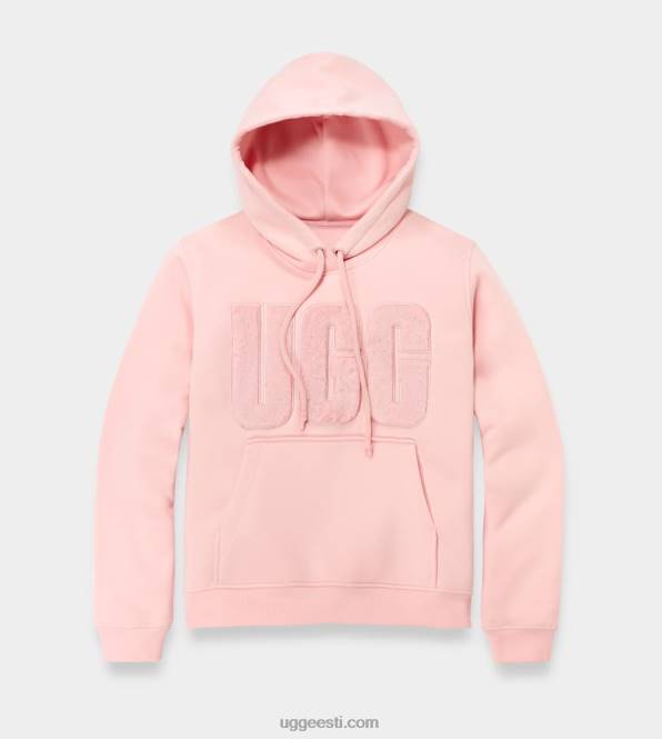 UGG naised rey fuzzy logoga kapuuts PHPB902 lootoseõis