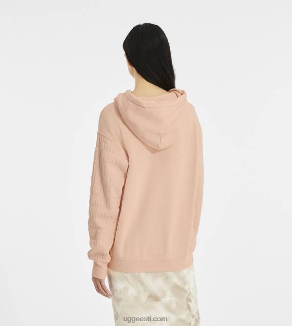 UGG naised tatiana logoga kapuuts PHPB1186 roosa hämarus