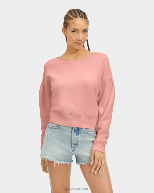 UGG naised tenley crewneck PHPB159 roosa opaal