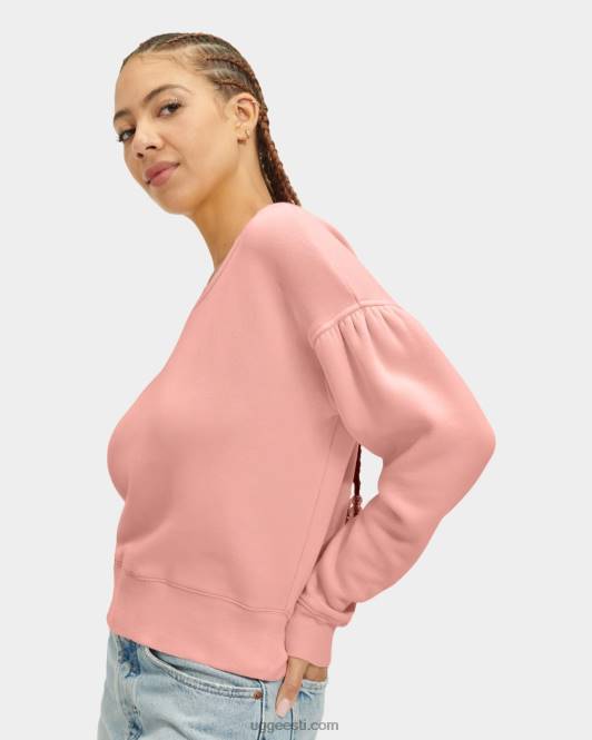 UGG naised tenley crewneck PHPB159 roosa opaal