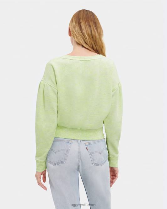 UGG naised tenley crewneck melange PHPB1136 roheline neoonmelange
