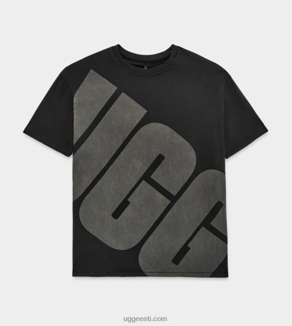 UGG naised jacqueline logoga tee PHPB1321 must/kivisüsi