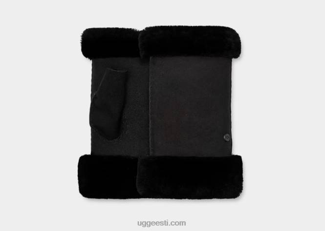 UGG naised lambanahast sõrmedeta kinnas PHPB1253 must