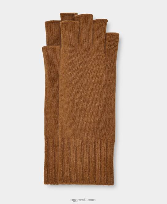 UGG naised pritsi sõrmedeta kinnas PHPB134 cammello scuro