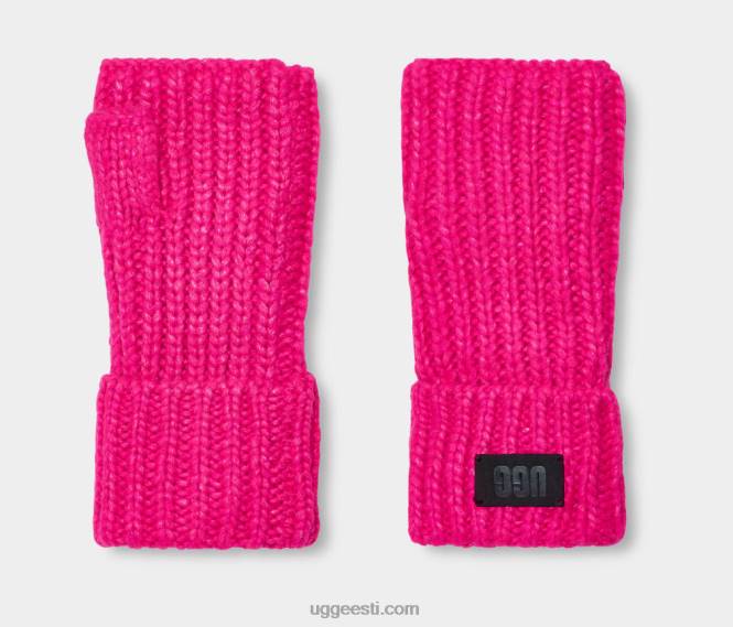 UGG naised turske sõrmedeta mansettkinnas PHPB2256 neoon roosa