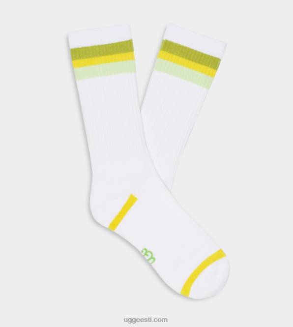 UGG naised clare kolme triibuga crew sokk PHPB655 edamame multi